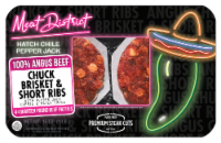 Meat District® Hatch Chile 100% Angus Beef Patties Perspective: Main
