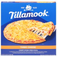 Tillamook® Crispy Stone Fired Three Cheese Pizza Perspective: Main
