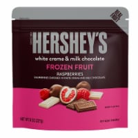 Hershey's White Creme & Milk Chocolate Frozen Fruit Raspberries Perspective: Main