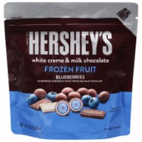 Hershey's® White & Milk Chocolate Frozen Fruit Blueberries Perspective: Main