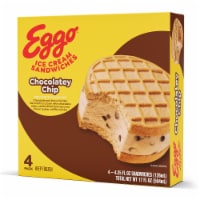 Eggo™  Chocolatey Chip Ice Cream Sandwiches Perspective: Main