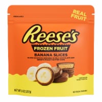 Reese's Frozen Fruit Banana Slices with Peanut Butter and Milk Chocolate Perspective: Main