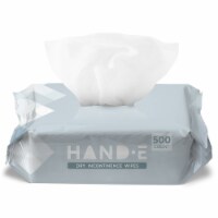 Hand-E Disposable Dry Wipes, Disposable Multi-Purpose Cloths, No Additives - Packs of 50