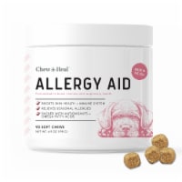 Chew + Heal Allergy Aid Immune Booster Supplement for Dogs  - 90 Delicious Chews
