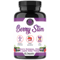 Berry Slim With Raspberry Ketones, Cinnamon, & Apple Cider Vinegar 60ct