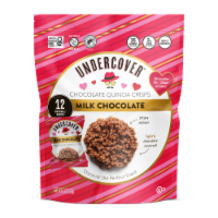 Undercover® Milk Chocolate Quinoa Crisps Perspective: Main