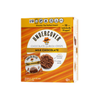 Undercover® Snacks Milk Chocolate Quinoa Crisps Perspective: Main