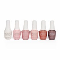 Gelish Mini Core Collection 9 mL Soak Off Gel Nail Polish Set, Pretty In Pink