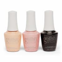 Gelish Mini Core Collection 9 mL Soak Off Gel Nail Polish Set, Classic Pack