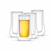 Cosmos Double Wall Shot Glasses, Set of 4
