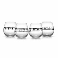 Disney Geo Picnic Drinking Glasses, Set of 4