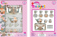 Tiny Treasures Country Woodland Critters Tea Set Perspective: Main