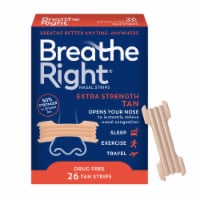 Breathe Right® Drug Free Extra Strength Tan Nasal Strips