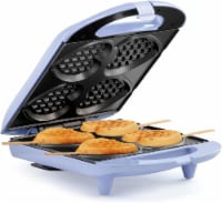 4 Count Heart Shaped Waffle Maker Lavender