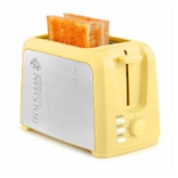 Yellow and Stainless Stewl