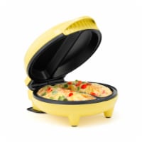 2-Section Omelet Maker Yellow Holstein Housewares