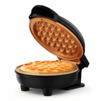 4 Inch Personal Waffle Maker Copper