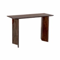 Porter Designs Cambria Solid Sheesham Wood Console Table - Gray