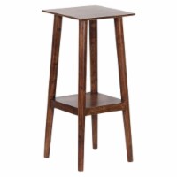 Porter Designs Portola Solid Acacia Wood End Table - Brown