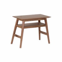 Porter Designs Portola Solid Acacia Wood End Table - Brown