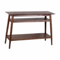 Porter Designs Portola Solid Acacia Wood Console Table - Brown