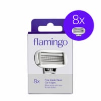 Flamingo Five-Blade Women Razor Cartridges Perspective: Main