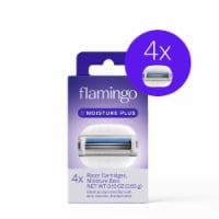 Flamingo Moisture Plus Razor Cartridges Perspective: Main