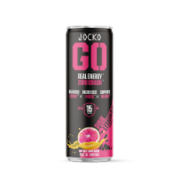Jocko GO Pink Lemonade Energy Drink Can Perspective: Main