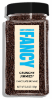 Fancy Sprinkles Chocolate Brownie Crunchy Jimmies® Sprinkles Perspective: Main