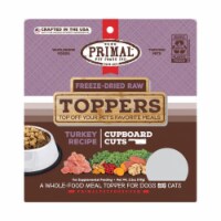 Primal 810076940946 Turkey Freeze Dried Cupboard Cuts Toppers Pet Food - 3.5 oz
