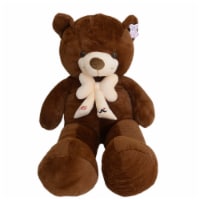 Teddy Bear | Bear Stuffed Animal | Barley Coco Faux Fur Bear | 39 Inches