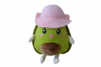 Avocado Hat Plush Pillow, Stuffed Avocado Plushie, Soft Toy, 22 Inches