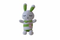 Rabbit Plush Toy, Stuffed Rabbit Plushie, Rabbit Stuffed Animal, 14 Inches Green