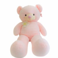 Teddy Bear | Crochet Floral Lace Stuffed Animal | Swiss Jasmine® Plushies | 32 Inches