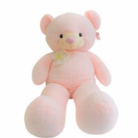 Teddy Bear | Crochet Floral Lace Stuffed Animal | Swiss Jasmine® Plushies | 32 Inches