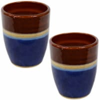 Sunnydaze Captivating Vista Ceramic Planter - 11.5 - Beachcomber - 2 pk