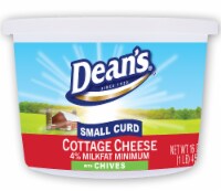 Dean's® 4% Milkfat Small Curd Cottage Cheese with Chives Perspective: Main