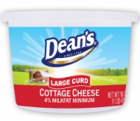 Dean's® 4% Milkfat Large Curd Cottage Cheese Perspective: Main