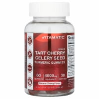 Vitamatic Vegan Tart Cherry Celery Seed Natural Cherry 1 200 mg - 60 Gummies