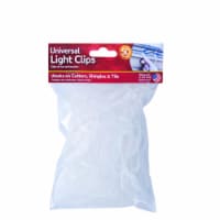 Simple Living Universal Christmas Light Clips - 50 ct Holiday Décor Perspective: Main