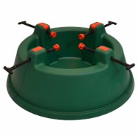 Northlight Green Wide Mouth Simple Set Live Christmas Tree Stand -Hold Trees Up To 8ft