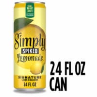 Simply Spiked Signature Hard Lemonade Single Can