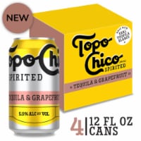 Topo Chico Spirited Tequila & Grapefruit Paloma Canned Cocktail