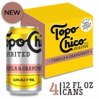 Topo Chico Spirited Tequila & Grapefruit Paloma Canned Cocktail