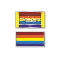RUDE Splash Liner Water Activated Split Cake Face Body Paint (Over the Rainbow)
