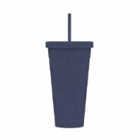 Vessel Mermaid Scale Tumbler - Navy Perspective: Main