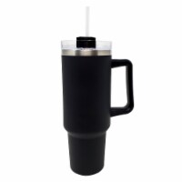 Vessel Stainless Steel Tumbler with Handle - Black Perspective: Main