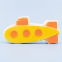 Hand Painted Bath Bomb- Submarine
