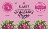 Blake's Sparkling Triple Berry Non-Alcoholic Perspective: Main