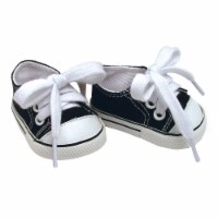 Sophia's Canvas Sneakers for 18  Dolls, Black